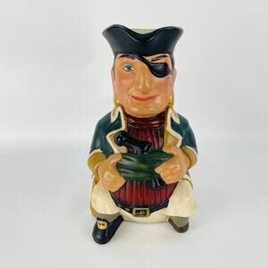 Long John Silver Americraft Pitcher #4 Toby Jug